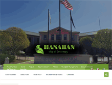 Tablet Screenshot of cityofhanahan.com